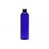 4 oz. Blue Cobalt 20-410 PET (BPA Free) Plastic Bullet Round Bottle w/ Fine Mist Sprayer or Lotion Pump (2 pc.) 30% OFF (Stock Item)