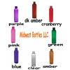 8 oz. Amber, Amber Dark, Clear, Cobalt Blue, Cranberry, Green, Pink or Purple 24-410 PET Semi-Translucent Bullet Round Plastic Bottle w/ Sprayer or Pump (2 pc) 30% OFF-Stock Item 8 to 11 oz. Plastic Bottles-No Minimums