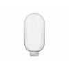 2 oz. White Tottle HDPE 22-400 Plastic Bottle-Flip Top Dispensing Cap (Surplus)